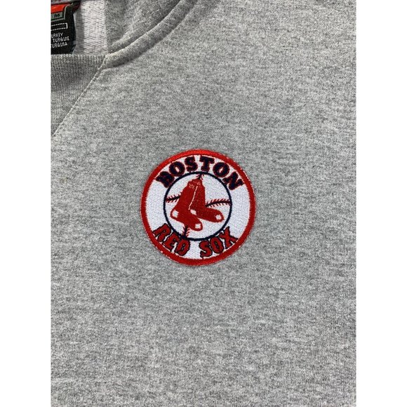 Boston Red Sox Nike Vintage Baseball Hoodie Sweatshirt (Youth Large) Gray - Picture 3 of 13
